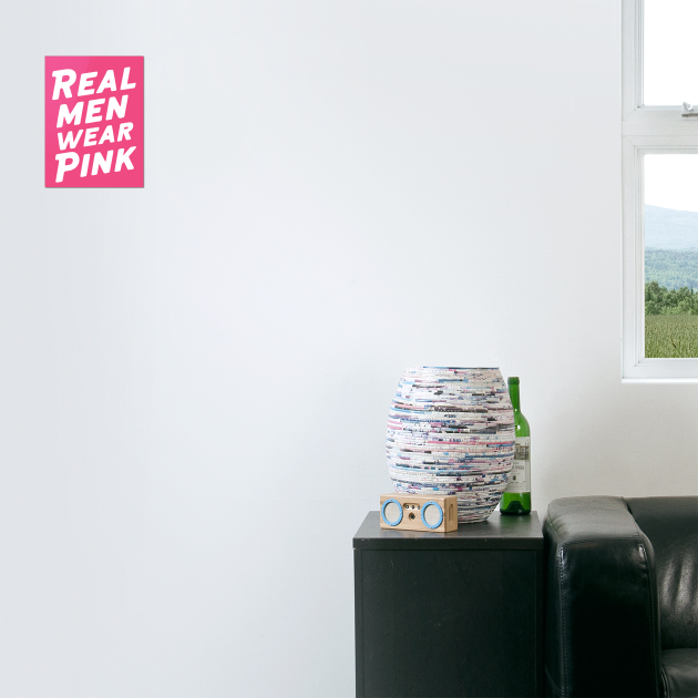 Real men wear pink by CreativeSage